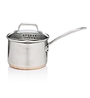 16cm Stainless Steel Copper Base Saucepan