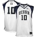 Connecticut Huskies (UConn) #10 White Courtside Basketball Jersey