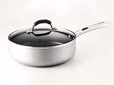 Farberware Accents 4-Quart Covered Deep Jumbo Cooker, Silver