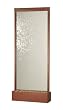 Waterfall Grande Center Mount Fountain Copper Vein with Clear Glass By Bluworld