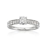 Hearts on Fire .90ct t.w. Diamond Engagement Ring In Gold. Size 6.5