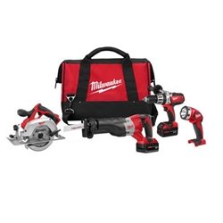 Check out sale price for Milwaukee M18 4 Tool Combo Kit 2690 24 Hammer Drill. Free Shipping.