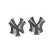 New York Yankees Post Stud Logo Earring Set Mlb Charm