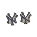 New York Yankees Post Stud Logo Earring Set Mlb Charm