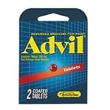 Advil Tablets Advanced Medicine For Pain Relief - 2 Caoted Tablets / Pack, 12 ea