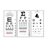 Snellen Eye Chart 20 Foot - Eye Chart - Kindergarten Eye Chart