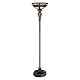 Torch Lamp - Antique Gold