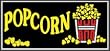 Popcorn Lightbox Sign