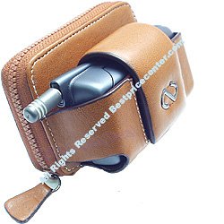 Voyage Leather Case for Palm Treo 700p 700w 650 600 (Brown)
