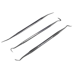 PKG (3) Stainless Steel Better Grade DENTAL TOOLS