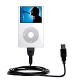 Klassisches USB Kabel fr Apple iPod Video (60GB) mit Hot Sync und aufladen Einsatzmglichkeiten - von Gomadic mit TipExchange Technology