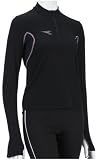 Diadora Running Damen L/S Winter Laufshirt, schwarz