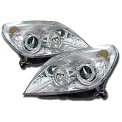 FK Angel Eyes Scheinwerfer - fit for Opel Astra (Typ H) Bj. 04- chrom-inclusive integrierten Blinkern