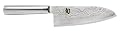 Shun Steel 7-Inch Wide Santoku Knife