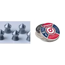 Crosman .177 Cal, 7.9 Grains, Pointed, 250ct