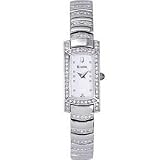 Bulova Watches, Bulova Ladies' Crystals available in Stainless Steel or Gold Tone , White Black or... by Bulova