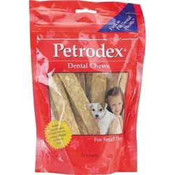 Childrens Toyshop  Pet Supplies : Petrodex Dental Chews (small dog chews, 24-oz pouch)