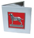 Red Labrador Retriever Double Mirror Compact