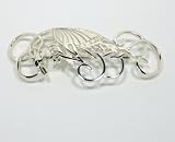Celtic Heron Brooch