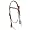 Crossover Headstall with Rawhide Accent