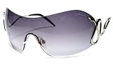Roberto Cavalli - ROBERTO CAVALLI TALIA 196S Sunglasses Sun Glasses GRAYGRADIENT Lens GUNMETAL Frame