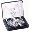 HOLY SPIRIT ROSARY CRYSTAL BEAD