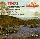 Finzi: Suite From Loves Labours Lost / Clarinet Concerto