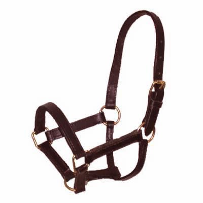 Childrens Toyshop  Toys : Small Leather Halter - Fits Stick Ponies and Stuffed Animals