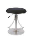 Review Hillsdale Furniture LLC 4646-824 / Hillsdale 4646-824 Venus Backless Adjustable Swivel Stool, Black