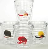 Tervis 12oz. Fish Flies Tumbler Set CLEAR