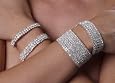 Rhinestone Stretch Bracelet 2 3 5 or 10 Rows Austrian Crystal Evening Wear Clubing