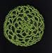 Emerald Green Hair Net Crocheted Hair Bun Cover- MEDIUM