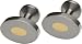 Handmade Titanium and 18kt yellow gold cufflinks