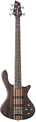 Washburn T25 - Natural Mahogany Bass Guitar with Deluxe Gig Bag