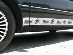St. Louis Rams Car Trim Magnets