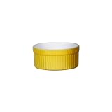 Emile Henry 2 Quart Souffle Dish, Citron by Emile Henry