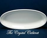 Studio Nova by Mikasa Bon Vivant White 10-inch Oval Platter