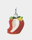 Strawberry soap dispenser