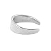 .925 Sterling Silver 5mm Wide Polish Finished Toe Ring image 3