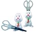 Bunny Scissors - magnetic holder keeps scissor on fridge or locker