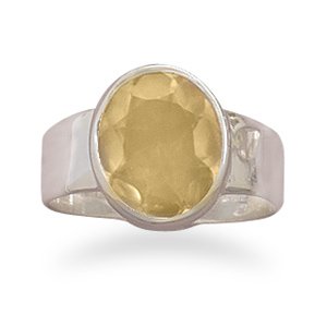 Buy Oval Citrine Ring by West Coast Jewelry