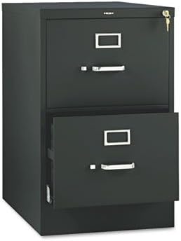 HON512CPP 510 Series Two-Drawer, Full-Suspension File, Legal, 29h x25d, Black