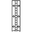 National Mfg. N266932 Continuous Hinge