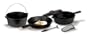 Stansport Cast Iron 6 Piece Cookware Set