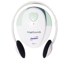 ANGELSOUNDS GREEN FETAL DOPPLER + 1 BOTTLE OF GEL