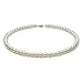 14k Gold 7.0-7.5mm White Freshwater Cultured Pearl Necklace AAA Quality, Princess Lengths - 18, 20, 22 Inches