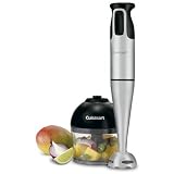Cuisinart CSB-77 Smart Stick Hand Blender with Whisk and Chopper Attachments