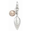 Fossil Damen-Charm Anh�nger Feder Perle JF86785040
