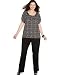 Apparel : JM Collection Plus Size Pull-On Pants