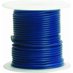 Coleman Cable 10-100-12 Primary Wire, 10-Gauge 100-Feet Bulk Spool, Blue